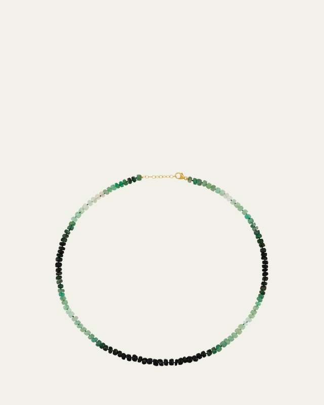 Ombre Emerald Necklace